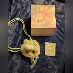 Yooki Mini Zoo Phone Lanyard Green Hippopotamus Confirmed